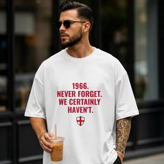 1966 England Football T-Shirt Funny Three Lions Gift for World Cup and Match Day Fans