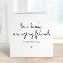 Card for mum Mothers Day Birthday Card for Mum You Are My Best Friend Thoughtful Gift for Her Appreciation Card Keepsake for Amazing Mum