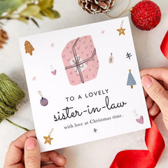 Christmas Card For Sister In Law Merry Christmas To A Special Sister - In - Law Card Cute Gift Card For Her Xmas Card Christmas