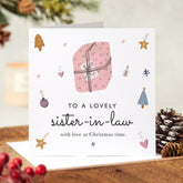 Christmas Card For Sister In Law Merry Christmas To A Special Sister - In - Law Card Cute Gift Card For Her Xmas Card Christmas