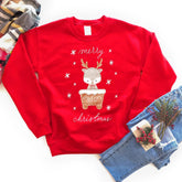 Christmas Kids Jumper Cute Sweatshirt for Adult Child Boy Girl