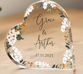 Couples Keepsake Custom Gift Partner Fiancé Newlyweds Housewarming Wedding Engagement Valentine's Day Christmas Romantic Gift for Him Her