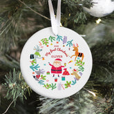 Custom Christmas Ornament with Name for Boys and Girls Personalised Kids Holiday Keepsake Baby First Xmas Tree Decoration