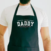 Daddy Apron Gift for Dad Raising Legends BBQ Apron Father’s Day Gift from Kids Super Dad Cooking Gift Barbecue Lover Gift