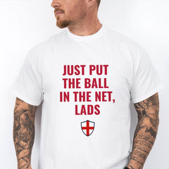 England Fan T Shirt Funny Football Quote Tee Three Lions Match Day Supporter Gift