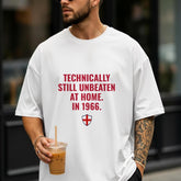 England Football Humour T Shirt Funny Gift for Three Lions Fans and Match Days