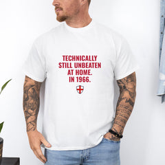 England Football Humour T Shirt Funny Gift for Three Lions Fans and Match Days