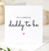 Father’s Day Card for Daddy to Be From the Bump Cute First Father’s Day Birthday Christmas Card for Expecting Dad Minimal Design New Dad
