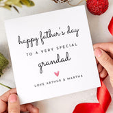 Father’s Day Card for Grandad Cute Card from Grandchildren To a Very Special Grandad with Love on Father’s Day from Grandson Granddaughter