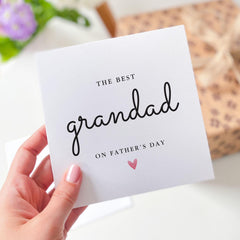 Father’s Day Card for Grandad The Best Grandpa First Fathers Day Gift Card