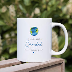 Father's Day Mug for Grandad World's Best Grandad Gift from Grandchild Father's Day Birthday Christmas Keepsake Coffee Cup for Him