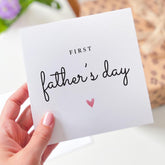 First Father’s Day Card for Dad from Baby or The Bump 1st Fathers Day Keepsake for New Daddy Dada