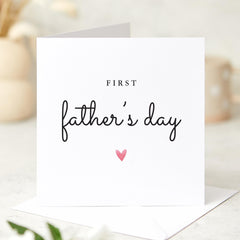 First Father’s Day Card for Dad from Baby or The Bump 1st Fathers Day Keepsake for New Daddy Dada