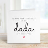 First Father’s Day Card for Dada Cute and Sentimental Card for a New Dad’s 1st Father’s Day Celebration Greeting Card for Daddy