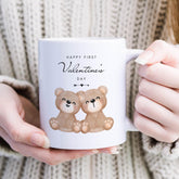 First Valentine’s Day Gift Mug – Cute Bear Couple