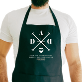 Funny Dad Apron Father's Day Gift for Daddy BBQ Apron for First Father’s Day Keepsake Cheesy Dad Joke Cooking Gift Barbecue Lover Dada Gift