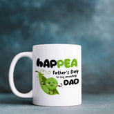 Funny Father's Day mug Happea Fathers Day Gift for him Funny present Daddy Dada Papa To my amazing dad pea Dad power First Father's Day gift