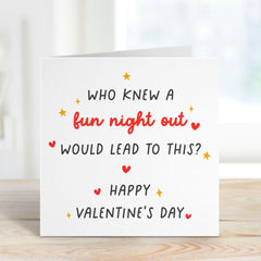 Funny Valentine's Day Card for Partner Playful Romantic Card Perfect for Boyfriend Girlfriend Husband Wife Online Date Dating