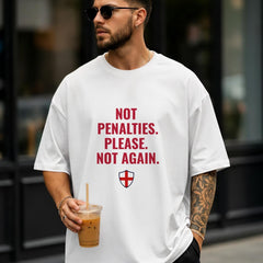 Funny World Cup Gift Penalty Shootout Survivor T-Shirt England Football Gift for Match Day Fans