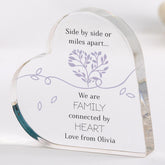 Gift for Family Heartfelt Keepsake Ornament Far Away Long Distance Birthday Christmas Gift for Mum Grandma Sister Cousin Auntie Niece Plaque