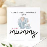 Happy First Mother's Day as my Mummy Card Greetings Card for New Mum Keepsake from Kids Baby Gift Card 1st Happy Mothers Day Card Mama Mom