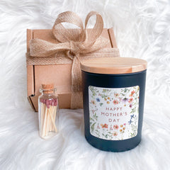 Happy Mother's Day Scented Soy Wax Vegan Candle, Free Gift Package, First Mother's Day 1St
