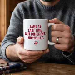 Hopeful England Fan Mug – Funny Football Supporter Gift For Football Lovers