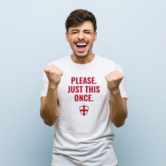 Hopeful England Fan World Cup 2026 T Shirt Funny Football Supporter Gift for Tournament Match Days