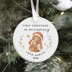 Personalised First Christmas Ornament, Family Christmas Gift