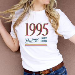 Limited Edition Birthday T-Shirt Unisex Birthday Party Shirt for Him or Her 18th 21st 30th 40th 50th 60th 70th 80th 90th