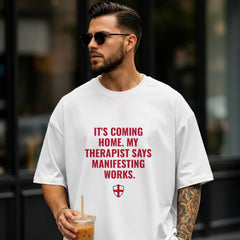 Manifesting England World Cup 2026 Glory T-Shirt Funny Football Fan Gift for Match Day Supporters