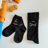 Matching Dad and Kid Socks, Funny Father’s Day Gift, Socks Set
