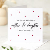 Mother and Daughter Card Sentimental Gift for Mum Thoughtful Keepsake Card for Her Mother's Day Birthday Card Heartfelt Message for Mum