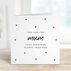 Mother's Day Card Thoughtful Gift for Mum Heartfelt Appreciation Keepsake Card for Her Special Mothers Day Message New Mummy