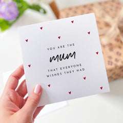 Mother's Day Card Thoughtful Gift for Mum Heartfelt Appreciation Keepsake Card for Her Special Mothers Day Message New Mummy