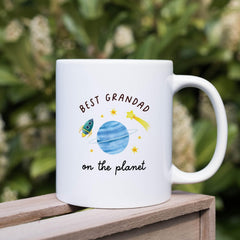 Mug Gift for Grandad Best Grandad on the Planet Gift Father's Day Birthday Christmas Keepsake Funny Coffee Cup