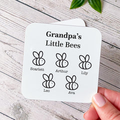 Personalised Dad Gift Box / Custom Mug, Coaster and Snack Set / Father’s Day Gift