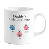 Personalised Dad Mug / Custom Kids Names Gift / Father’s Day Present, Birthday Coffee Gift