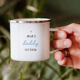 Personalised Daddy Mug, Custom New Dad Gift, Est Year Father's Day Keepsake