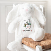 Personalised Easter Toy With Name Bunny 35 Cm Baby First Easter Keepsake 1st Gift