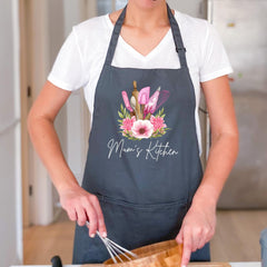 Personalised Gift for Her Kitchen Apron Gift for Mum Grandma Nanny Stepmum Godmum Best Friend Mother's Day Birthday