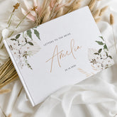 Personalised Letters to the Bride Book | Wedding Memory Keepsake