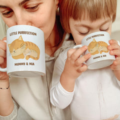 Personalised Mum & Child Mug Gift - Custom Mother’s Day Set