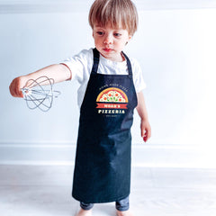Personalised Pizzeria Apron / Custom Pizza Chef Gift / Dad Birthday Present, Father’s Day Keepsake