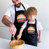 Personalised Pizzeria Apron / Custom Pizza Chef Gift / Dad Birthday Present, Father’s Day Keepsake