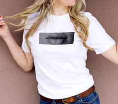 Personalised Portrait T-Shirt for Her – Custom Photo Tee Gift for Valentine's Day or Birthday