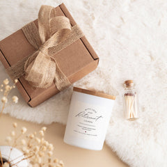 Personalised Retirement Scented Candle Free Gift Package Happy Retirement Gift Box For Her Him Friend