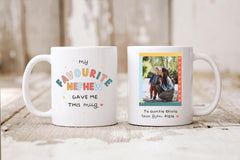 Personalised Uncle Photo Mug – Custom Gift for Uncle or Auntie from Niece Nephew – Cute Birthday, Christmas or Thank You Present