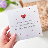 Step - Mum in a Million Card Heartfelt Mother's Day Gift Show Your Love and Appreciation Thoughtful Elegant Keepsake for a Stepmother Step Mum