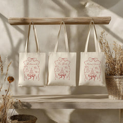 Tote Bag for the Bride Elegant Future Mrs. Design Romantic Hen Party or Bridal Shower Gift Chic Tote for the Bride to - Be